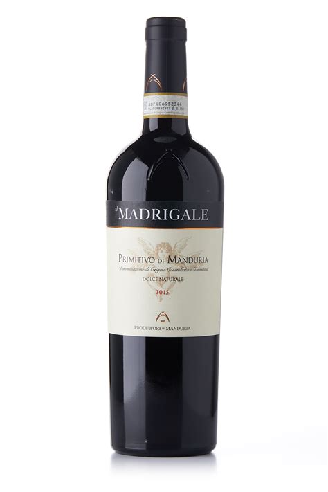 Madrigale Primitivo Di Manduria Dolce Naturale DOCG Vini Divini