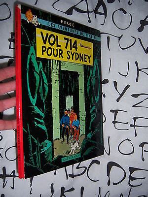 Comicsvalue Bd Ancienne Tintin Vol Pour Sydney Eo Eme Tirage