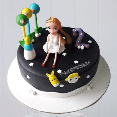 Order Barbie Doll Birthday Cake Online Yummycake