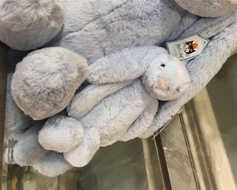 Jellycat Bashful Blue Bunny Rattle Allure Online Shop