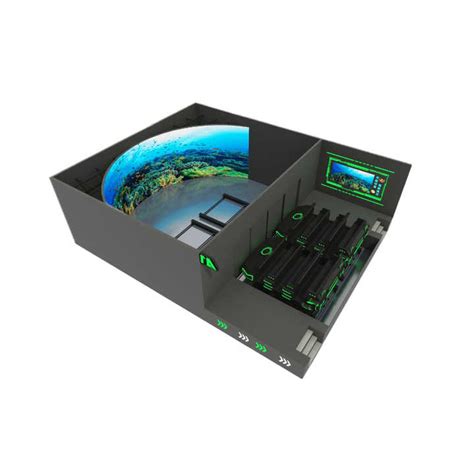 New Naked Eye Flying Cinema Rail System Cinema For Indoor Amusement Shopping Mall Rarn