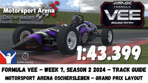 Iracing Formula Vee Motorsport Arena Oschersleben Grand Prix Track