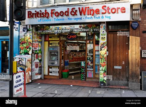 British Food Store in Old Street, London Stock Photo - Alamy