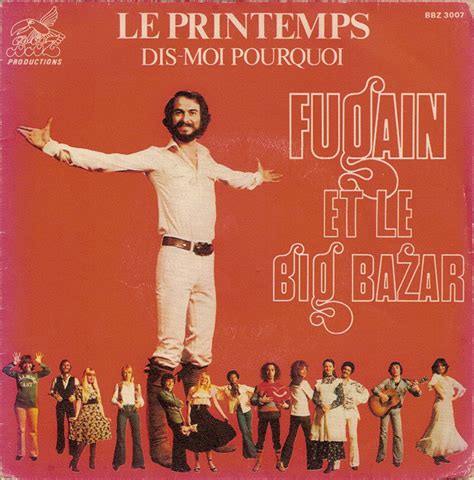 Fugain Le Big Bazar Le Printemps Dis Moi Pourquoi Vinyl