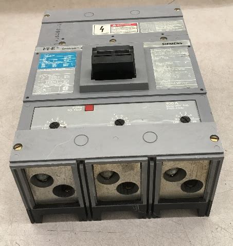 Siemens Ite Sentron Series Circuit Breaker Jxd B Ac