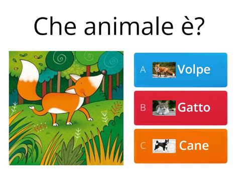 IL CORVO E LA VOLPE Quiz