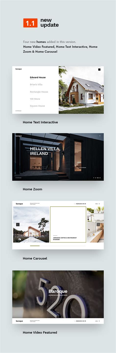 Baroque Architecture Interior WordPress Theme Themeshall