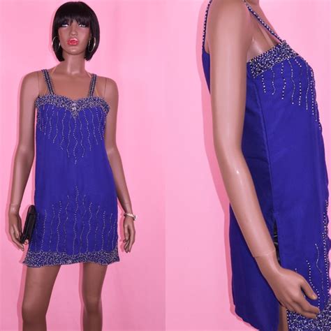 Sexy Royal Blue Dress Etsy