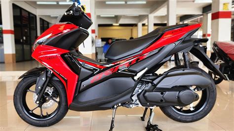 2022 Yamaha Aerox 155 Standard Version Redline YouTube