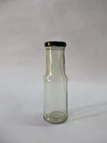 Transparent Juice Glass Bottle Lug Cap Capacity 200 Ml At Rs 10 5