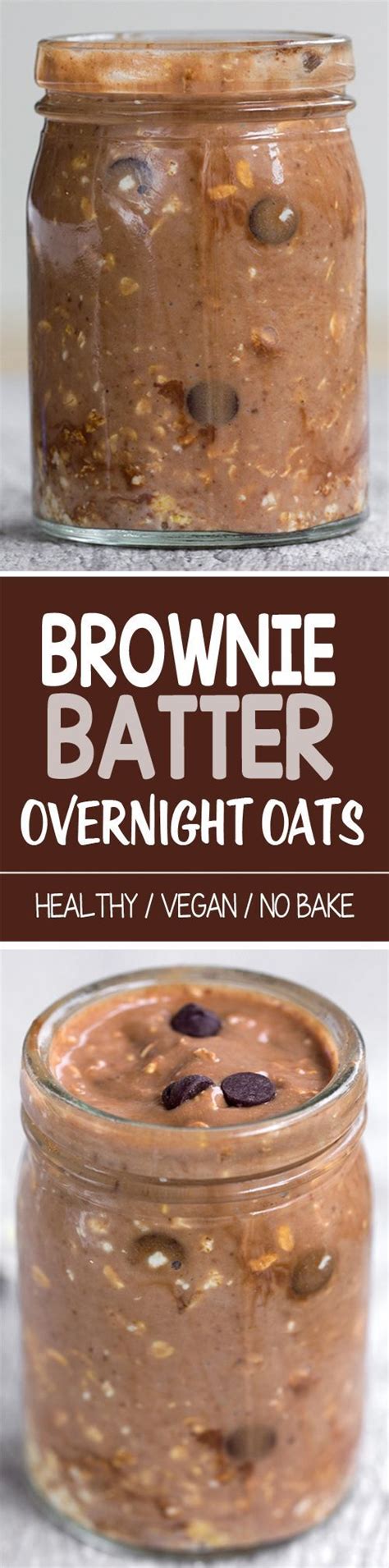 Brownie Batter Overnight Oats Can Be Made In 5 Minutes Chocolate