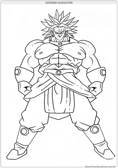 Desenhos Do Dragon Ball Z Para Colorir E Imprimir Gr Tis