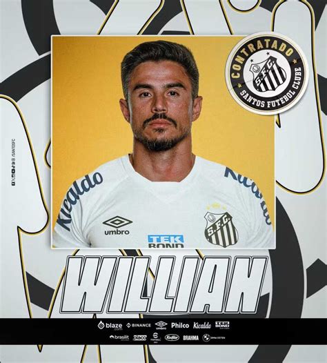 Willian Bigode Anunciado Pelo Santos Di Rio Do Litoral