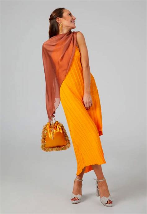 Orange Dress Outfits Wedding Outfit Wedding Dresses Dress Codes