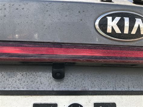 Установка камеры заднего вида — KIA Rio X-Line, 1,6 л, 2020 года ...