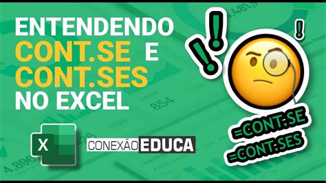 Funções Cont SE e Cont SES do Excel Como usar e exemplos práticos