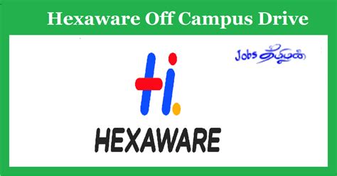 Hexaware Off Campus Drive 2023 Apply Now