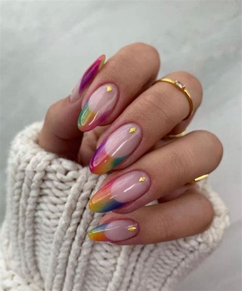 Best Pride Nail Ideas Thatll Brighten Your Outfits Ombre Rainbow