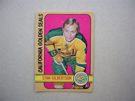 1972 73 O PEE CHEE NHL HOCKEY CARD 70 STAN GILBERTSON NM SHARP 72 73