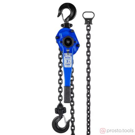 Prosto.Tools. Таль ручная рычажная 3т 3м Desync //BRAVO