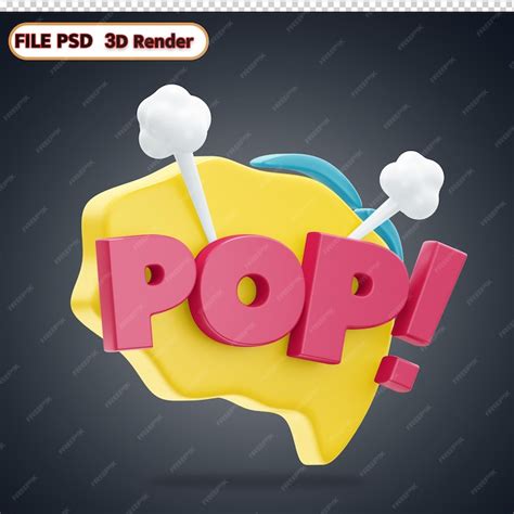 Premium PSD | Sticker boom