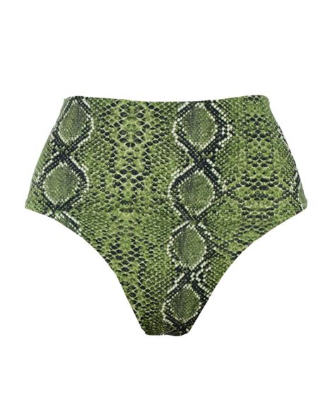 Ψηλόμεσο μαγιό slip Rock Club Snake print Mix and Match Barazil lingerie shop gr