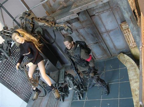 1 6 Or 12 Inch Avengers HOT TOYS Power Loader DAMTOYS Phicen A2 DIORAMA BASE Hand Made And