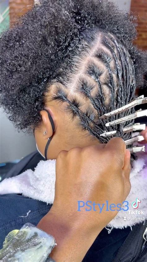 Pstyles3 On Instagram How To Do Diamond Part Starter Locs By Pstyles3