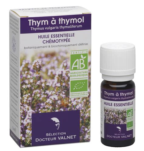 Huile Essentielle De Thym Thymol Valnet 10 Ml Docteur Valnet