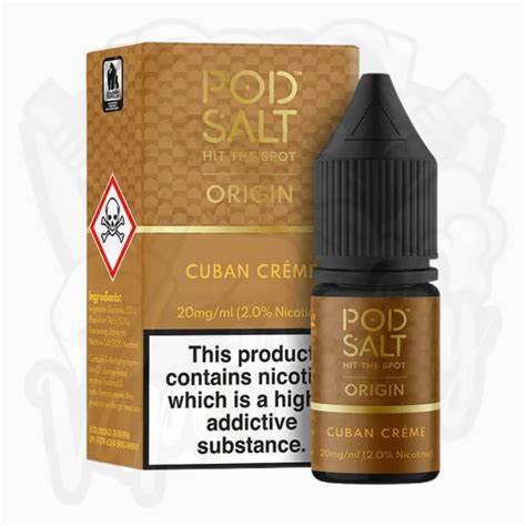 Pod Salt Origin Cuban Creme Nikotinsalz Liquid