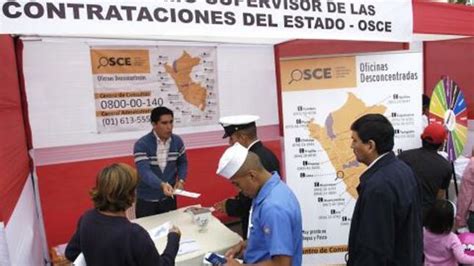 OSCE participa en feria cívica Módulo Perú en el distrito de Comas