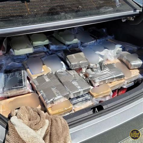 Millions in drugs seized at US-Mexico border