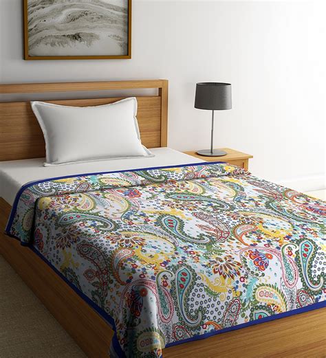 Buy Traditional Pattern Cotton Gsm Single Bed Dohar By Rajasthan