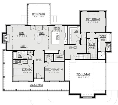 Farmhouse Style House Plan 3 Beds 2 Baths 2135 Sqft Plan 1088 11