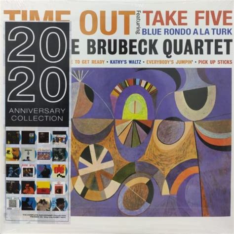 The Dave Brubeck Quartet Time Out Obi Vinilos