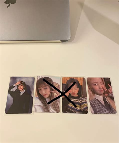 Wts Izone Iz One Chaewon Hitomi Yena Hyewon Photocard Hobbies Toys