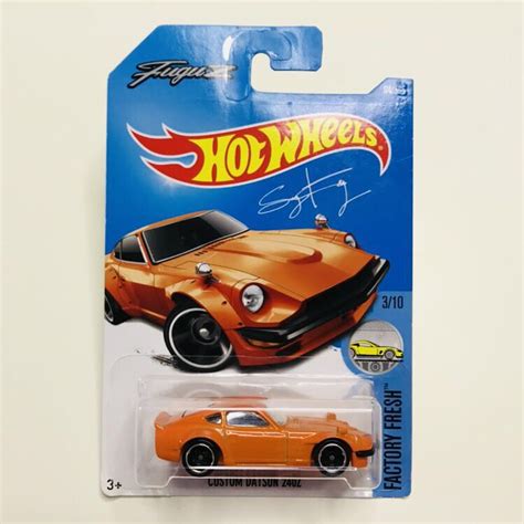 Hot Wheels Custom Datsun Z Orange Jdm Wangan Midnight Maximum Tune Sports Car Hobbies