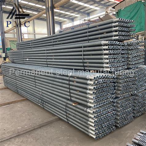 Pure Copper Composite Finned Tube Carbon Steel Or Stainless S Steel