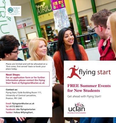 Flying Start University Of Central Lancashire