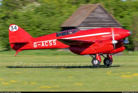 G ACSS Shuttleworth Trust De Havilland DH 88 Comet Photo By Nicholas