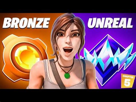 Bronze To Unreal Solo Ranked Speedrun Fortnite Youtube