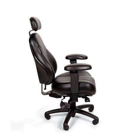 The Executive Office Chair With Tempur Material Hammacher Schlemmer