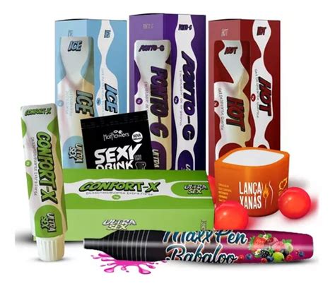 Kit Sexyshop Un Excitante Anal Ponto G Adstringente Orgamos MercadoLivre