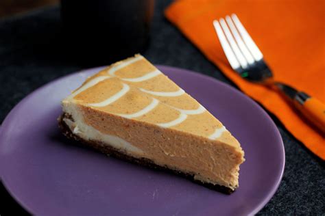 How To Make A Spiderweb Pumpkin Cheesecake