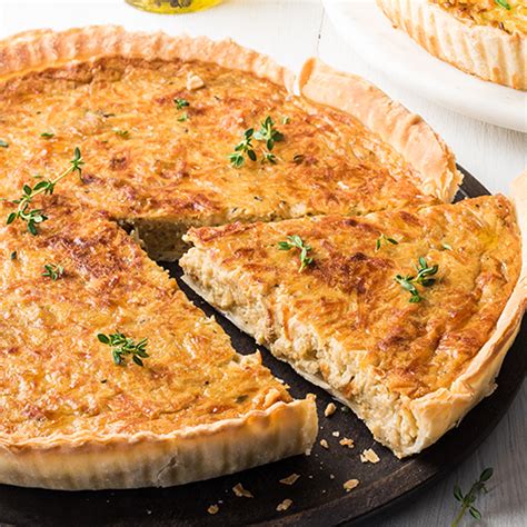 Quiche De Cebollas Caramelizadas Delitaller