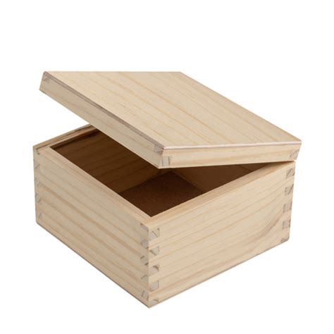 CAJA EN MADERA DE PINO 15x15x9 CM - FAIBO