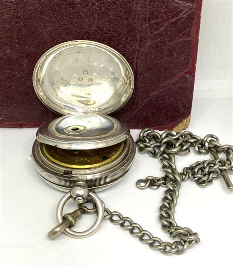 Antiques Atlas Silver Open Face Pocket Watch