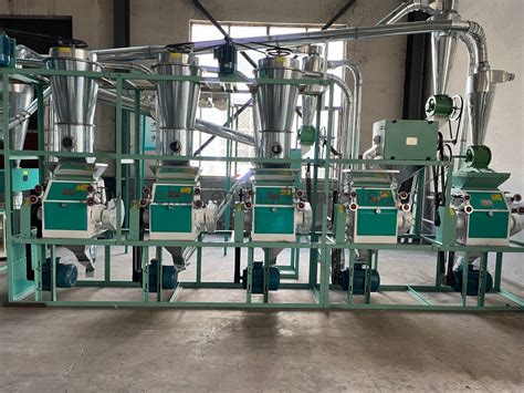 High Efficiency Grain Processing Machinery Corn Maize Small Flour Mill