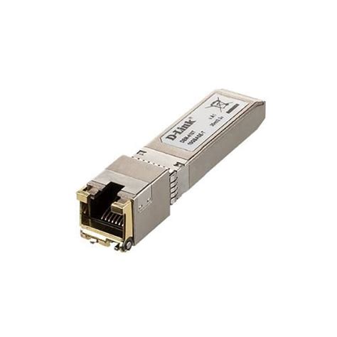 D-Link DEM-410T SFP+ 10GBASE-T Copper Transceiver Module, 30m