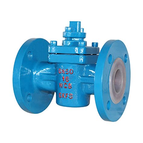 PTFE Lined Plug Valve